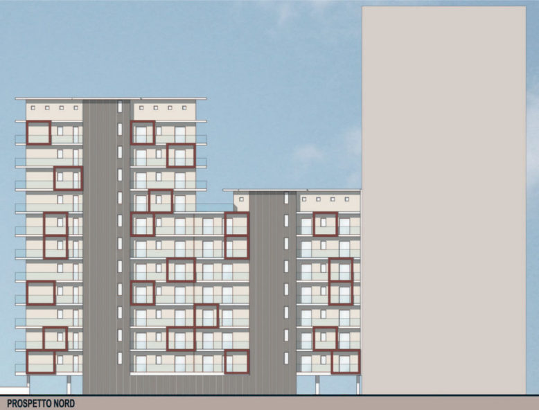 contiAssociati-CascinaMerlataResidenze-ProspettoNord contiAssociati-CascinaMerlataResidenze-ProspettoNord